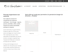 Tablet Screenshot of ericvanstaen.com
